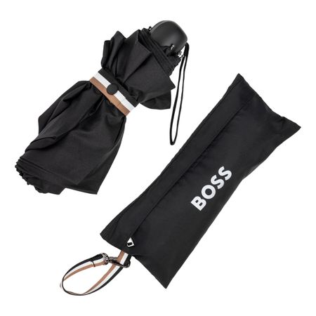 Hugo Boss Umbrella Mini Iconic Black